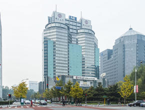 写字楼项目投资广场实景图